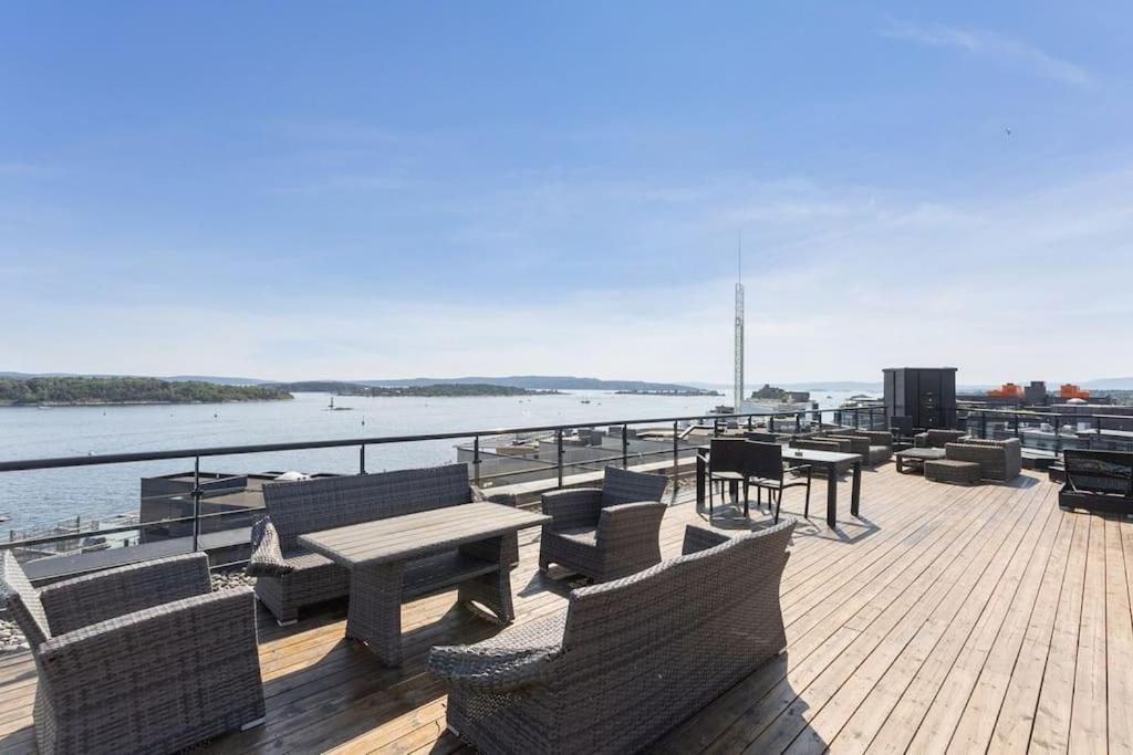 Tjuvholmen / Aker Brygge - Most Expensive Area In Oslo! 아파트 외부 사진