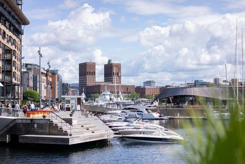 Tjuvholmen / Aker Brygge - Most Expensive Area In Oslo! 아파트 외부 사진