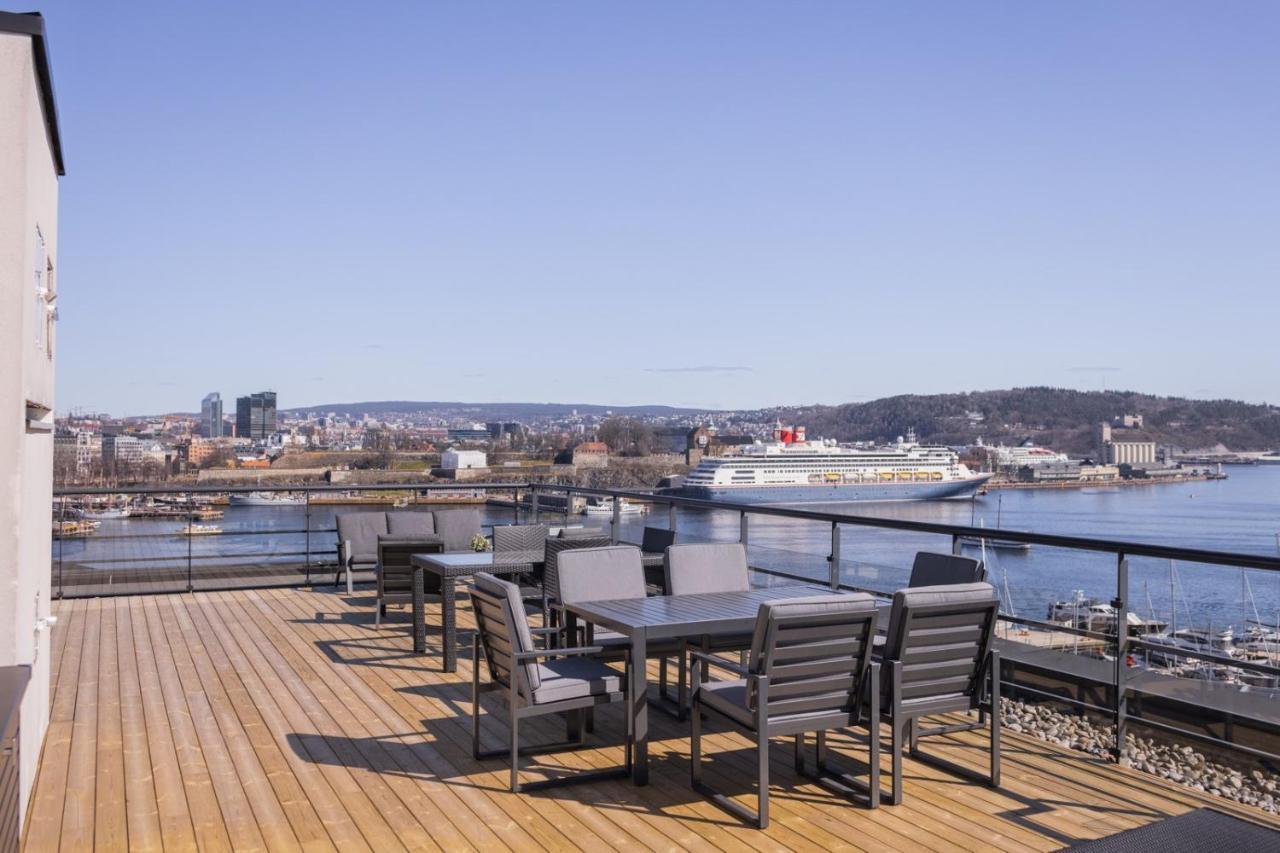 Tjuvholmen / Aker Brygge - Most Expensive Area In Oslo! 아파트 외부 사진
